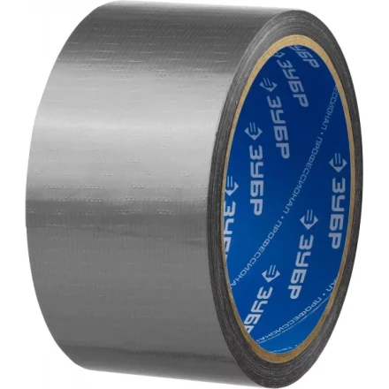 Армированная лента, ЗУБР "ПРОФЕССИОНАЛ" 12090-50-10, универсальная, влагостойкая, 48мм х 10м, серебристая 12090-50-10 купить в Надыме