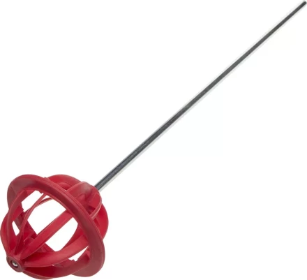 ЗУБР Глобус, 82 х 80 х 400 мм, d 6 мм, пластмассовый, миксер для красок (06006-82-40) купить в Надыме