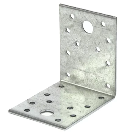 Крепежный уголок 2,5мм КU 70x70x55 мм Россия Сибртех 464033 купить в Надыме