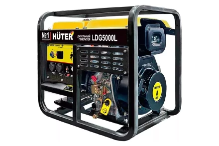 Электрогенератор дизельный LDG 5000L Huter 64/2/11 купить в Надыме