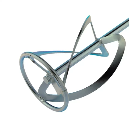 Насадка для миксера Сибртех 848977, для легких растворов, 120 х 590 мм, оцинкованная, хвостовик резьба М14 купить в Надыме