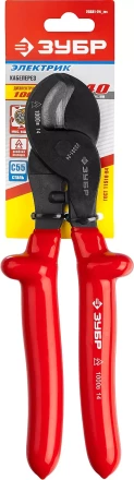 Кабелерез ЗУБР "ЭКСПЕРТ" "ЭЛЕКТРИК", высоковольтный до ~1000В, кабель до 60 кв.мм 23331-24_z01 купить в Надыме