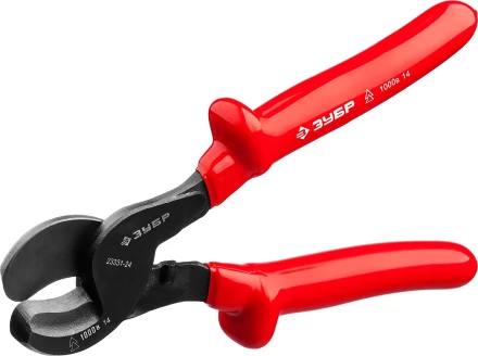 Кабелерез ЗУБР "ЭКСПЕРТ" "ЭЛЕКТРИК", высоковольтный до ~1000В, кабель до 60 кв.мм 23331-24_z01 купить в Надыме