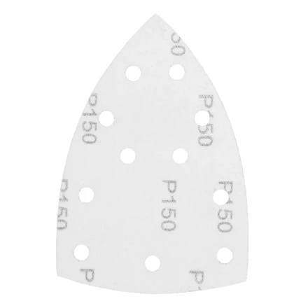 Треугольник абразивный на ворc. подложке под "липучку", перф., P 150, 150х150х100 мм, 5 шт. Denzel 738637 купить в Надыме