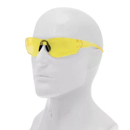 Очки защитные открытые Denzel 89199, поликарбонатные, желтая линза купить в Надыме
