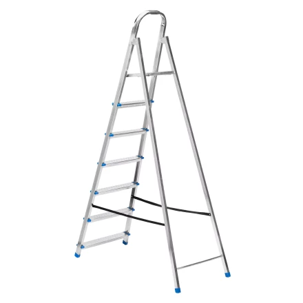 Стремянка Сибртех 97839, 7 ступеней, стальная, оцинкованная купить в Надыме