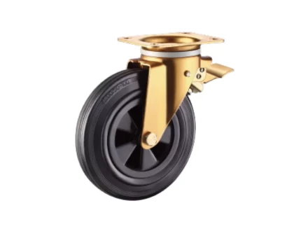 Колесо поворотное SCb63K 160 мм с тормозом 1027293 купить в Надыме