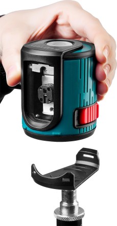 Нивелир лазерный линейный CL 20, сверхъяркий, KRAFTOOL 34700, двухлучевой, 20м, IP54, точн. 0,2 мм/м 34700 купить в Надыме
