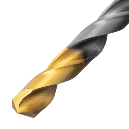Набор сверл по металлу Denzel 723001, 1-10 мм, Р6М5-TiN, Golden Tip, 10 шт купить в Надыме