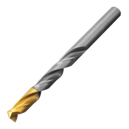 Набор сверл по металлу Denzel 723001, 1-10 мм, Р6М5-TiN, Golden Tip, 10 шт купить в Надыме