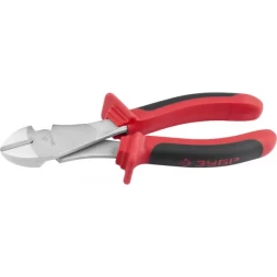 Бокорезы усиленные ЗУБР "МАСТЕР" хромированные, 180мм 22025-6-18