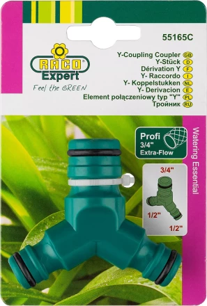 Тройник RACO "PROFI EXTRA-FLOW" (соединитель-соединитель-соединитель), 1/2"х1/2"x3/4" 4252-55165C купить в Надыме