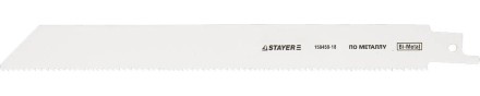 Полотно STAYER &quot;PROFI&quot; S1122EF для сабельной эл. ножовки Bi-Met, тонколистовой, профильн металл, нерж сталь, цвет мет 159459-18 купить в Надыме
