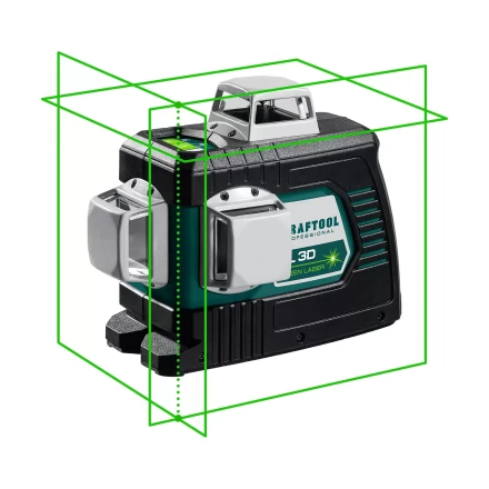 Нивелир лазерный  LLG3D зеленый 34641 купить в Надыме