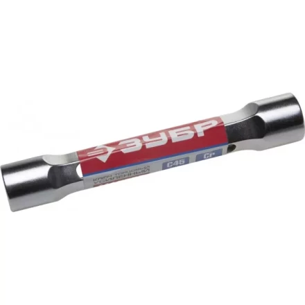 Ключ торцовый ЗУБР "МАСТЕР" двухсторонний, усиленный, шестигранный профиль, 22х24мм 27190-22-24 купить в Надыме