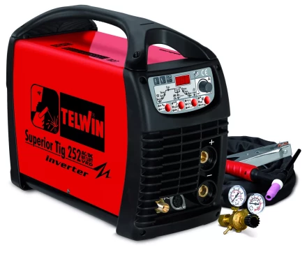 Сварочный аппарат Telwin SUPERIOR TIG 252 AC/DC HF/LIFT VRD TIG ACC купить в Надыме