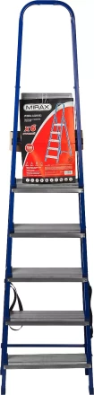 Лестница-стремянка стальная, 6 ступеней, 121 см, MIRAX 38800-06 купить в Надыме