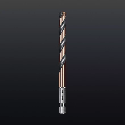 Набор сверл по металлу, хвостовик НЕХ-1/4, сталь М35-Со5% 29652-H19 купить в Надыме