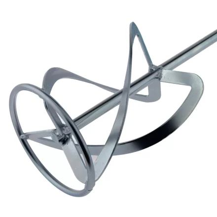 Насадка для миксера, для легких растворов, 140 х 590 мм, оцинкованная, хвостовик резьба М14 Сибртех 848987 купить в Надыме