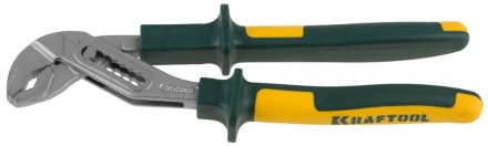 Клещи &quot;KRAFT-MAX&quot;, переставные, Cr-Mo, маслобензост двухкомп рукоятки, шарнирное соединение с повыш износост, 250мм, KRAFTOOL 22011-10-25 купить в Надыме