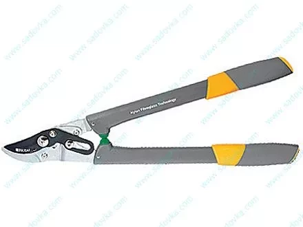 Сучкорез с прямым резом 550 мм 2-рычажный мех.  SK-5 лезвие нейлоновые рукоятки  PALISAD LUXE 60586 купить в Надыме