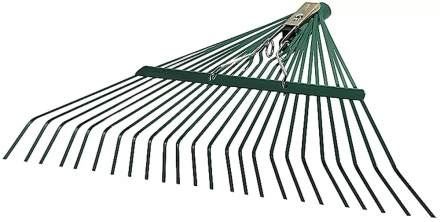 Грабли веерные RACO усиленные, 24 плоских зубца, эпоксидное покр., 600мм 4231-53/741 купить в Надыме