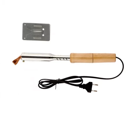 Паяльник электрика с ручкой из дерева 100 Вт 220 В Sparta 913104 купить в Надыме