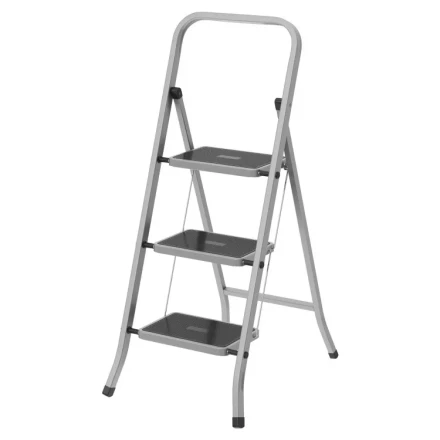 Стремянка 3 ступени с резиновыми ковриками Сибртех 97868 купить в Надыме