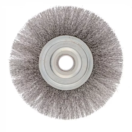 Щетка для УШМ 175 мм посадка 22,2 мм плоская витая проволока Сибртех 746667 купить в Надыме