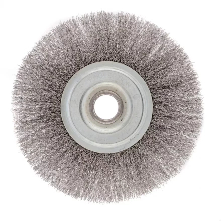 Щетка для УШМ 175 мм посадка 22,2 мм плоская витая проволока Сибртех 746667 купить в Надыме