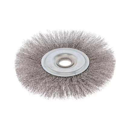 Щетка для УШМ 175 мм посадка 22,2 мм плоская витая проволока Сибртех 746667 купить в Надыме