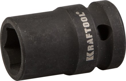 Торцовая головка KRAFTOOL &quot;INDUSTRIE QUALITAT&quot; ударная (1/2&quot;), FLANK, Cr-Mo, фосфатированная, 14 мм 27940-14_z01 купить в Надыме