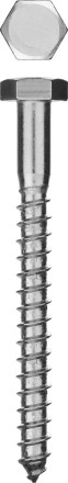 Шурупы ЗУБР &quot;МАСТЕР&quot; с шестигранной головкой, оцинкованные, 10x120мм, 20шт 4-300451-10-120 купить в Надыме