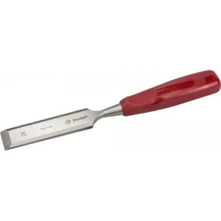 Стамеска ЗУБР "МАСТЕР" с пластмассовой ручкой, 28мм 18094-28 купить в Надыме