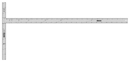 ЗУБР Т-угольник алюминиевый, Профессионал (34387) купить в Надыме
