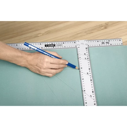 ЗУБР Т-угольник алюминиевый, Профессионал (34387) купить в Надыме