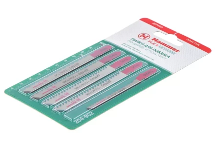 Пилки для лобзика HAMMER JG WD-PL набор No2 (5шт.) купить в Надыме