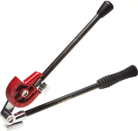 Трубогиб ЗУБР "ЭКСПЕРТ" для точной гибки труб из мягкой меди, алюминия, тонкостенной стали под углом до 180град, 10мм 23524-10 купить в Надыме