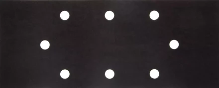 Лист шлиф. универсал. URAGAN "Оптимален для твердых пород дерева" 8 отверстий по линии, для ПШМ, P320, 93х230мм, 50шт 907-22102-320-50 купить в Надыме