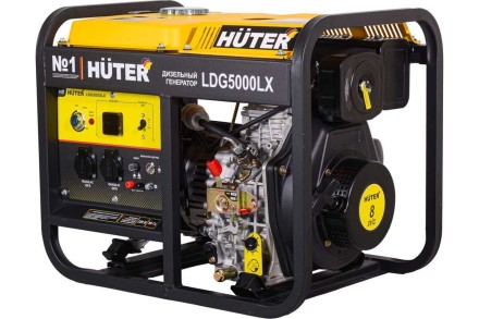 Электрогенератор дизельный LDG 5000LX Huter 64/2/7 купить в Надыме