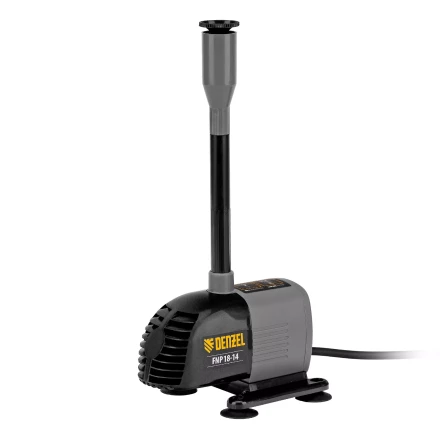 Насос фонтанный FNP18-14, 18 Вт, подъем 1,4 м, 750 л/ч, колокольчик/каскад Denzel 99030 купить в Надыме