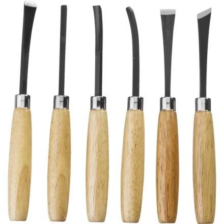 Набор STAYER: Резцы фигурные, с деревянной ручкой, 6шт 1832-H6 купить в Надыме