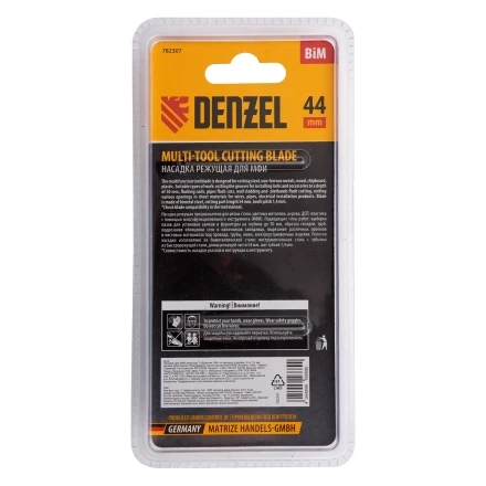 Насадка для МФИ режущая Т-образная, BiM, по металлу, дереву, пластику, 44 x 1.4 мм, мелкий зуб Denzel 782307 купить в Надыме