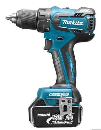 Аккумуляторная ударная дрель-шуруповерт Makita BHP343RFE купить в Надыме