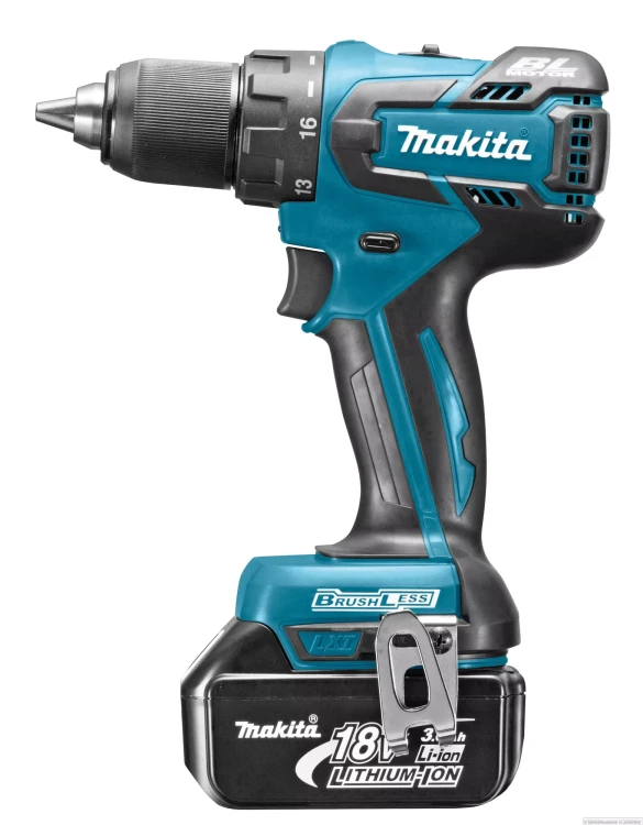 Аккумуляторная ударная дрель-шуруповерт Makita BHP343RFE купить в Надыме