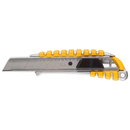 Нож STAYER "MASTER" металлический обрезиненный корпус, автостоп, 18мм 9143 купить в Надыме