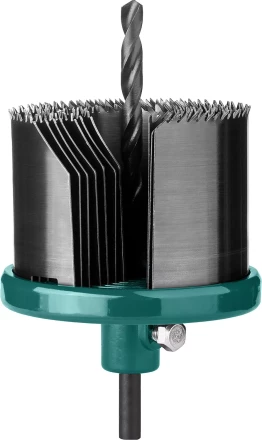 Пила сегментная наборная KRAFTOOL по дереву, 7 полотен: 25-32-38-45-50-56-62х42 мм 29580-H7-42 купить в Надыме