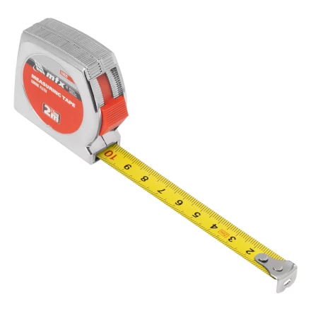 Рулетка Matrix Chrom, 2 м x 13 мм, хромированный корпус, 310329 купить в Надыме