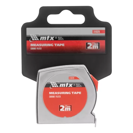 Рулетка Matrix Chrom, 2 м x 13 мм, хромированный корпус, 310329 купить в Надыме