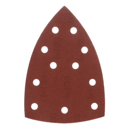Треугольник абразивный на ворc. подложке под "липучку", перф., P 180, 150х150х100 мм, 5 шт. Denzel 738647 купить в Надыме